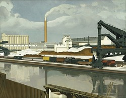 Charles Sheeler, Ford Plant, River Rouge, Coke Oven Area