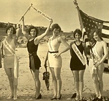 Galveston, Texas, bathing revue, ca. 1926