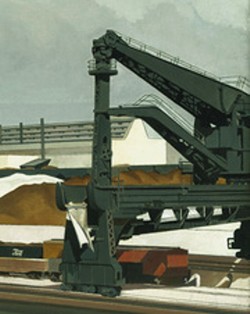 Factory, Charles Sheeler, Ford Motor Co., America in the 1920s, Primary  Sources for Teachers, America in Class, National Humanities Center