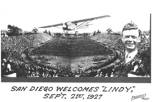 San Diego Welcomes Lindbergh